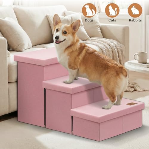 Zerbuger Dog Stairs with Storage - Image 3