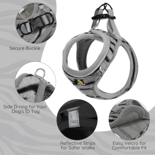 BELLA & PAL Step in Puppy Harness and Leash Set - Image 2