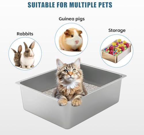 Stainless Steel Cat Litter Box - Image 5