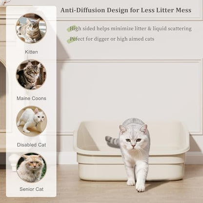 Vealind Extra Large Cat Litter Box - Image 4