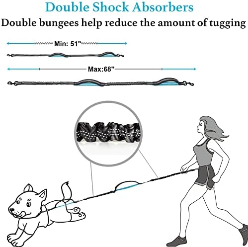 iYoShop Retractable Hands Free Dog Leash, Medium/Large, 25-150 lbs - Image 5