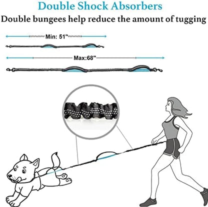 iYoShop Retractable Hands Free Dog Leash, Medium/Large, 25-150 lbs - Image 5