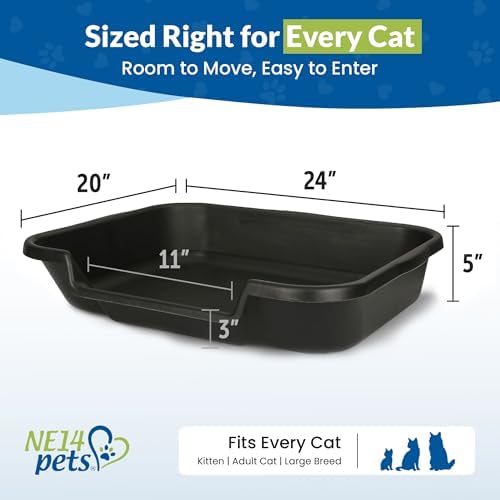 KittyGoHere Senior Cat Litter Box Large - Image 6