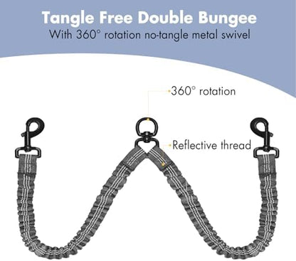 BAOBOTE Double Dog Leash, Dual Dog Leash - Image 5