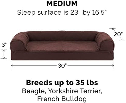 FurHaven Soft, Orthopedic Foam Sofa Dog Bed - Image 2