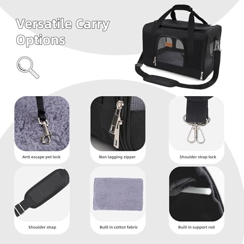 ROYPET Cat Carrier, Portable Pet Carrier Bag - Image 6