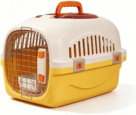Cat Carrier Airline Approved, Portable Pet Travel Crate - Image 3