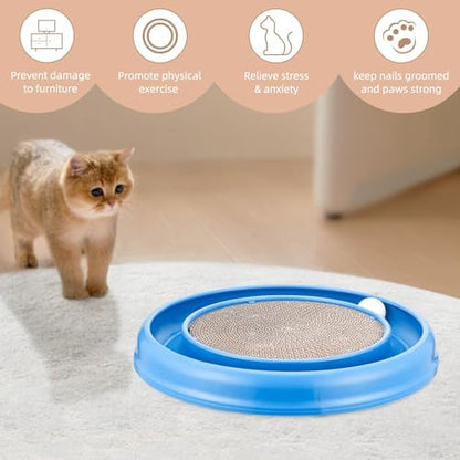 Cat Scratching Board with Track Balls - Image 4