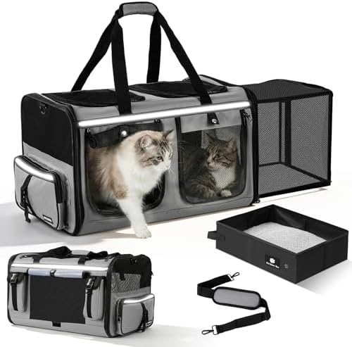 Expandable Extra Large Cat Carrier by Ryvaxxi