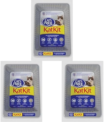 Cat's Pride, Disposable Litter Pan, Includes Pan & Litter All in One by CatsPride