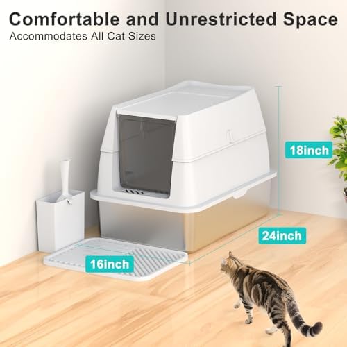 Stainless Steel Litter Box - Image 6
