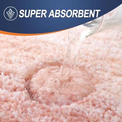 OLANLY Bathroom Runner Rug 54x24, Extra Soft Absorbent Microfiber Bath Rugs - Image 4