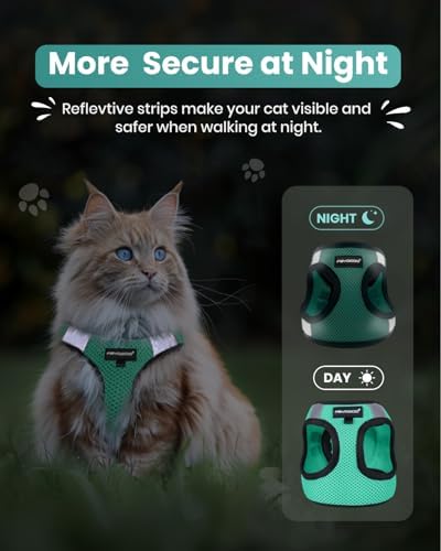 FAYOGOO Cat Harness and Leash Set, Escape-Proof Step-in Vest - Image 5