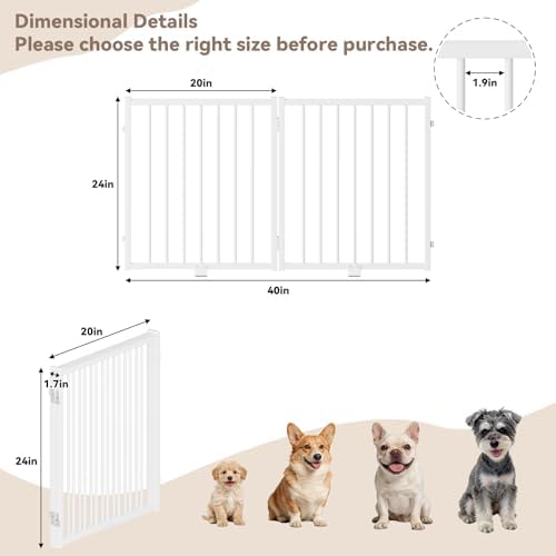 SNUOWU Full Metal Freestanding Gate - Image 4