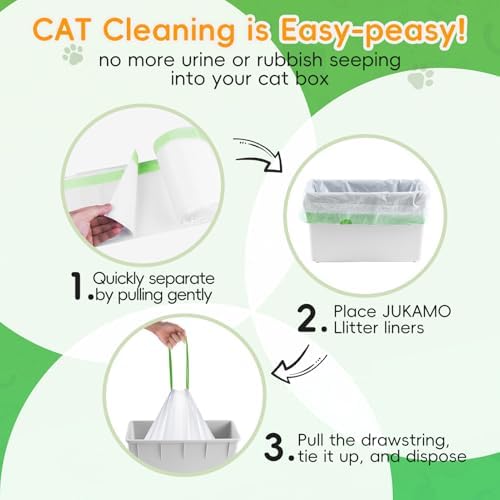 120 Pack Cat Litter Box Liners for Meo Want SC01, MWSC02 SC09, 1.5 Mil Thick - Image 6