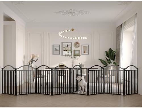BHG Metal No-Assembly Freestanding Dog Gate by BHG
