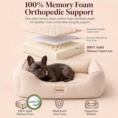Cooling Orthopedic Dog Bed for Small Dogs, Memory Foam - Image 5
