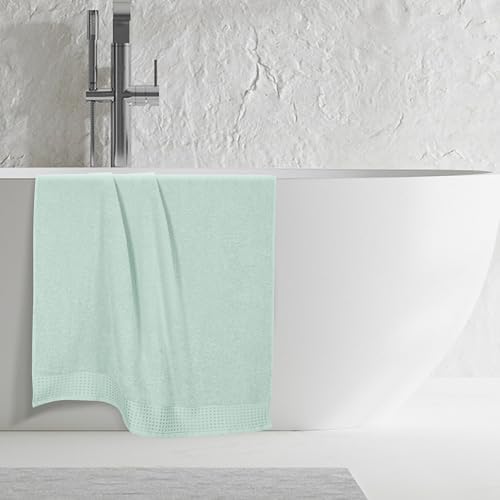 GLAMBURG 100% Cotton Oversized 2 Pack Bath Sheets 35x70, Ultra Soft Highly - Image 5