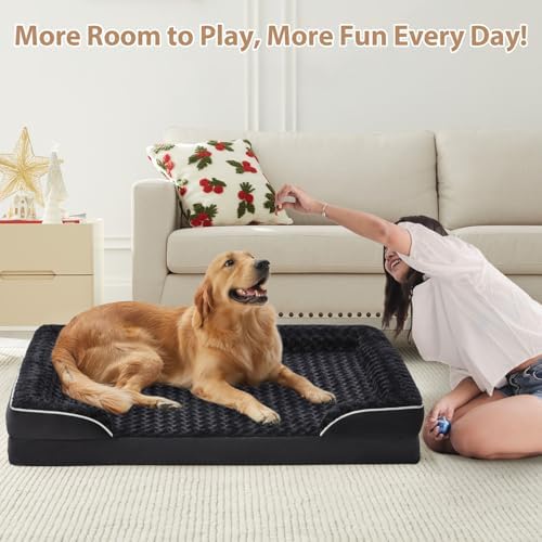 WNPETHOME Orthopedic Washable XL Dog Bed - Image 5