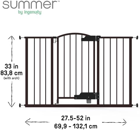 Ingenuity Easy Open Baby Gate & Dog Gate, Hands-Free Open Patent-Pending Foot - Image 5