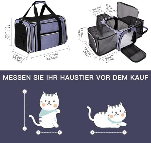 BAGLHER Expandable Cat Carrier - Image 2