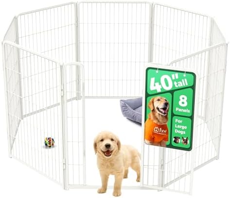 FXW Homeplus Indoor Dog Playpen, 8 Panels, by FXW