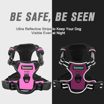 BARKBAY Dog Harness No Pull for Medium Sized Dog Front Back Clips, Dog Vest - Image 5