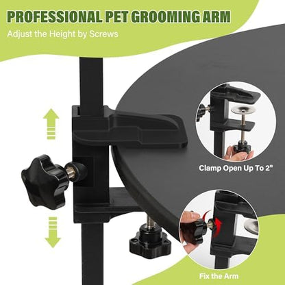 Dog Grooming Arm 35" with Hammock, Haunch Holder - Image 4