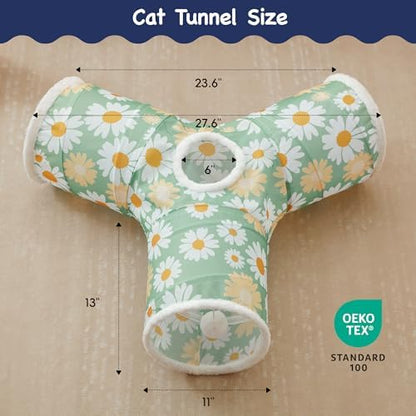 Tempcore Cat Tunnel, 3-Way Collapsible Toy - Image 2