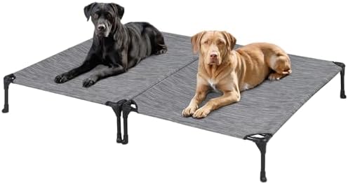 Veehoo 2 Pack Outdoor Elevated Dog Bed by Veehoo