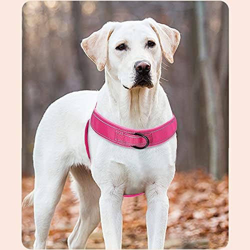 No Pull Dog Harness Pink for Small Medium Large Sized Dog, Reflective Escape - Image 2