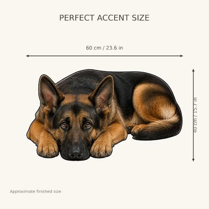 3D Realistic Dog Shaped Bath Mat & Floor Rug - Image 3