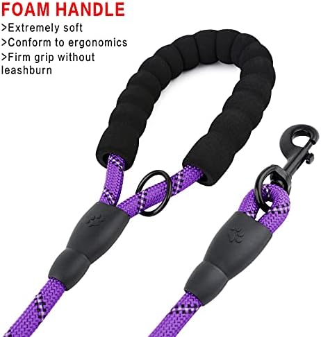 PLUTUS PET Rope Dog Leash 6ft Long, Traffic Padded Two Handle, Heavy Duty - Image 6