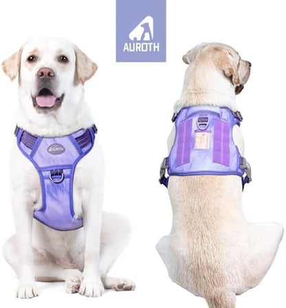 AUROTH Tactical Dog Harness Medium Sized Dog No Pull Adjustable Dog Vest - Image 2