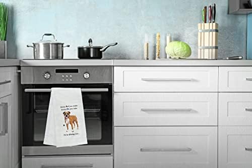 E&S Imports Boxer Kitchen Towels - Image 2