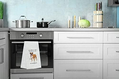 E&S Imports Boxer Kitchen Towels - Image 2