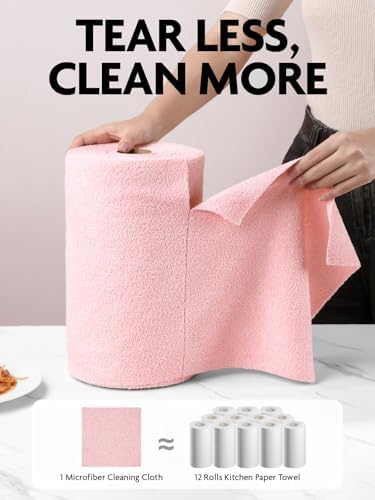 Fantasticlean Microfiber Cleaning Cloth Roll- 90 Sheets - Image 2
