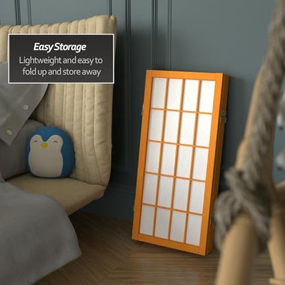 2 ft. Short Desktop Window Pane Shoji Screen - Image 5