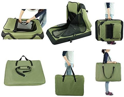 EliteField 3-Door Soft Dog Crate - Image 4