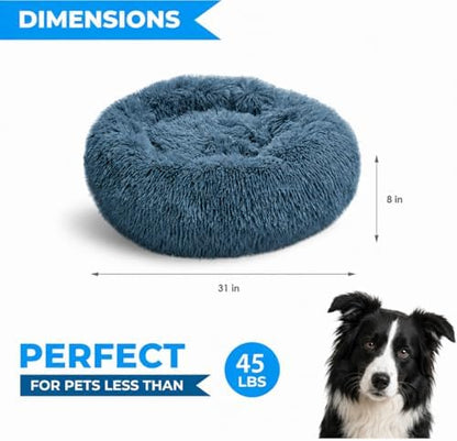 Whiskers & Friends Round Dog Beds - Image 2