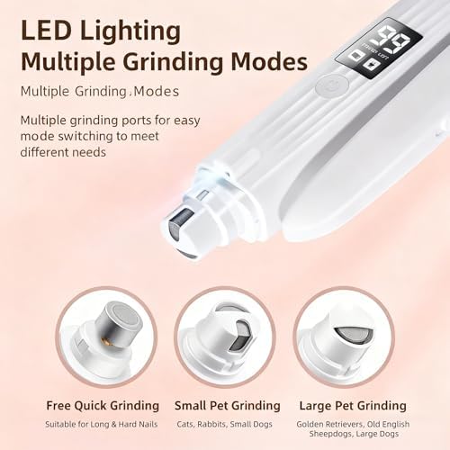 2-in-1 Dog Cat Nail Clipper Grinder - Image 3