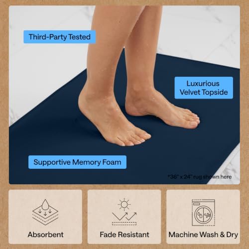 GORILLA GRIP® Memory Foam Bath Rug - Image 5