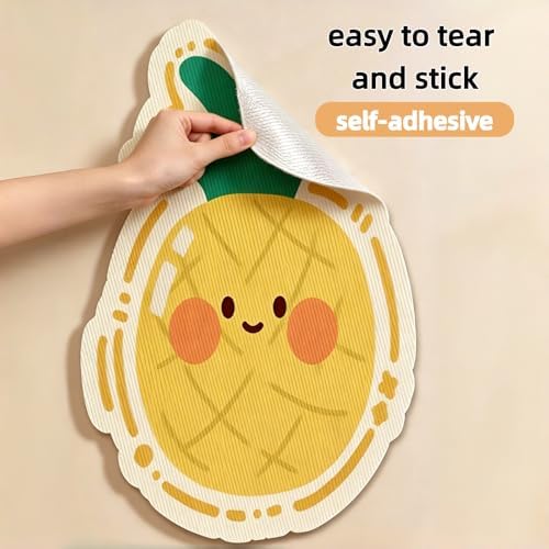 Cute Cat Scratching Mat Pineapple Wall Cat Scratcher - Image 4