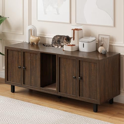ONBRILL 59 Inches Cat Litter Box Enclosure - Image 3