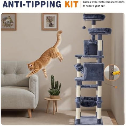DUMOS Tall 71 inch Cat Tree Tower - Image 6