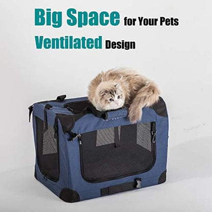 Extra Large Cat Carrier Soft Sided, Portable Small Dog Carrier - Image 2