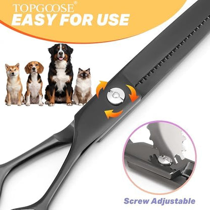 7.5" Dog Grooming Scissor - Image 3