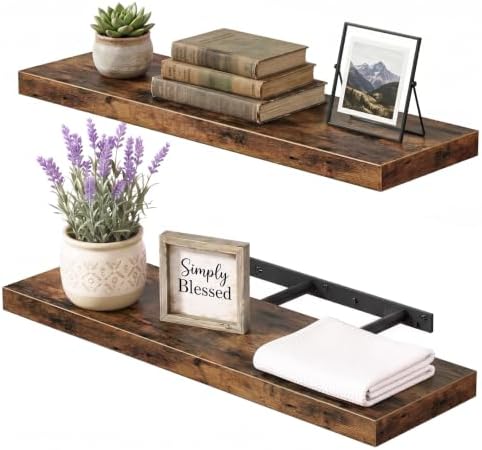 Fixwal Floating Wall Shelves for Decor by Fixwal