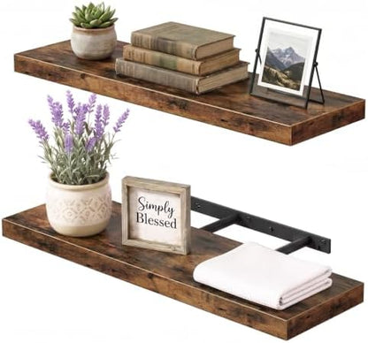 Fixwal Floating Wall Shelves for Decor by Fixwal
