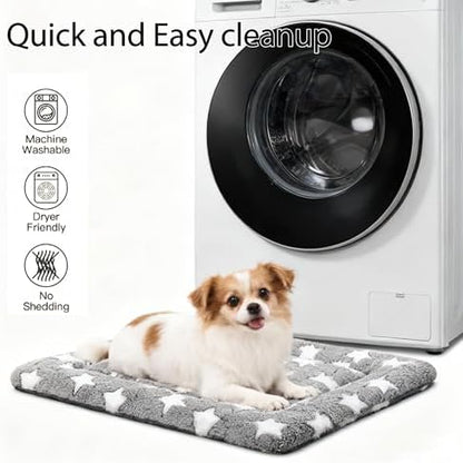 Dog Bed Mat, Reversible Crate Pad, Machine Washable - Image 5